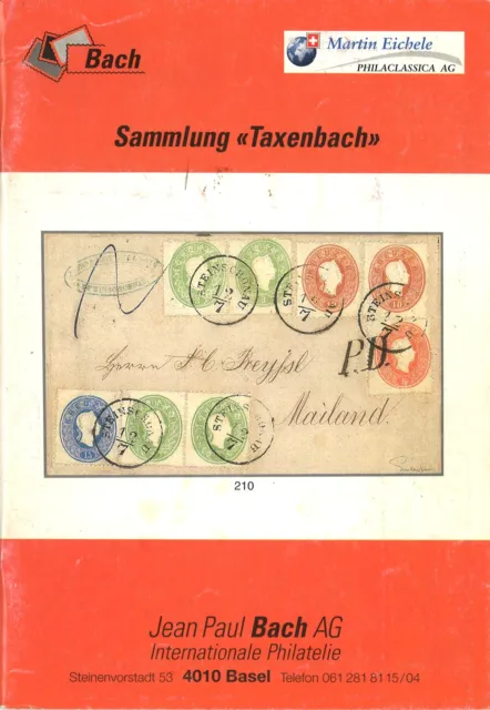 Bach/Eichele Auction: Austria. "Taxenbach" collection