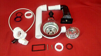 Blanco Blanco Set de Vidange 138069 Sans Commande de Vidage Automatique Tour Trop-Plein 