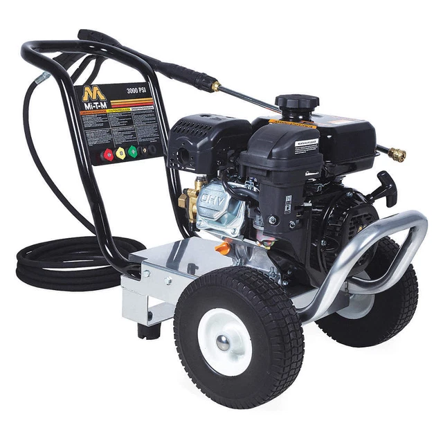 MI-T-M GC-3000-0MMB Pressure Washer,3000 psi,Gas