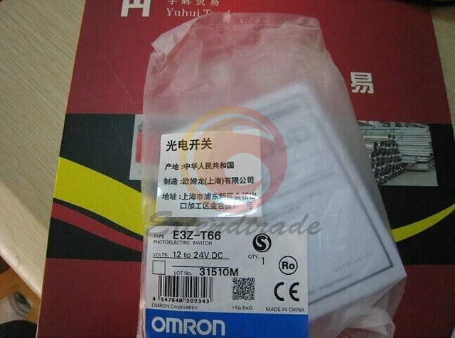Un Omron Interrupteur Photoélectrique E3Z-T66 12-24VDC Neuf