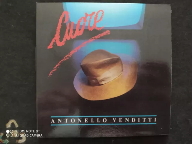 Antonello Venditti "Cuore" - Cd Digipack Editoriale Nuovo Ma Non Sigillato !!!