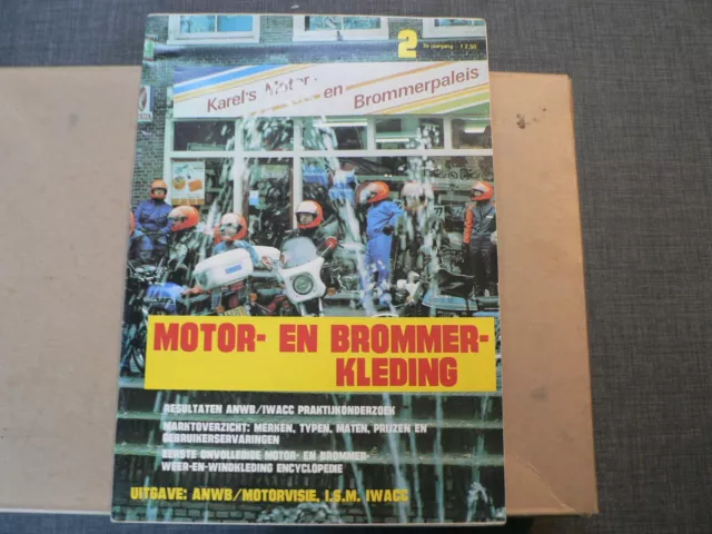 1983 Motor En Brommer Kleding Anwb Motorvisie Iwacc Weer En Wind Encyclopedie