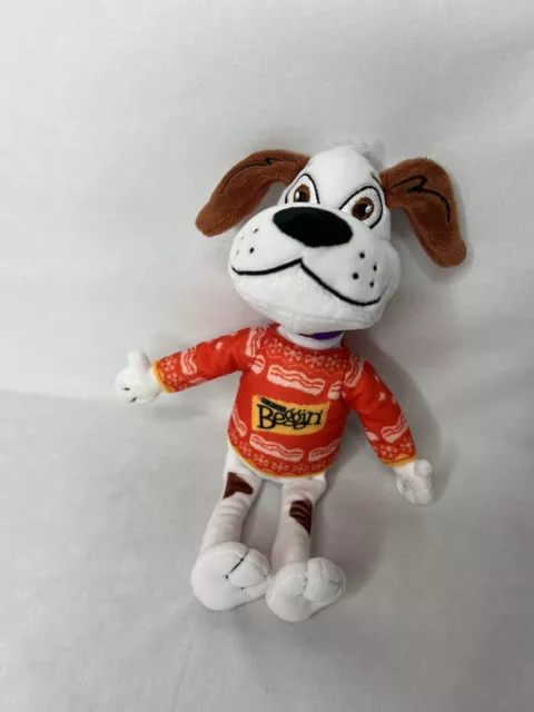 Purina 12" Beggin' Strips Hamlet On The Hutch Dog Plush Ugly Christmas Sweater