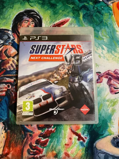 Super Stars Next Challenge V8 Ps3 Playstation Ottime Condizioni Completo Ita