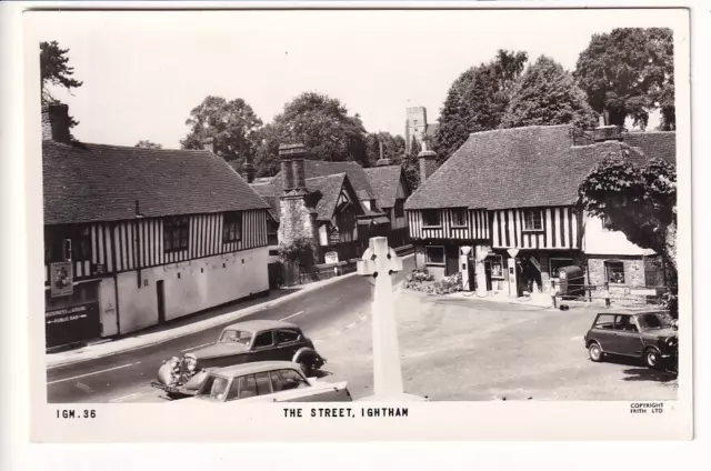 A Frith's Real Photo Post Card of The Street, Ightham. Kent.