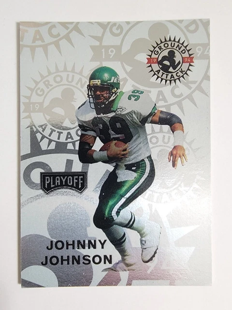 1994 PLAYOFF JOHNNY Johnson New York Jets 252 EUR 1,66 PicClick FR