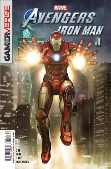 Marvels Avengers Iron Man #1 | Select Main & Variants Covers Gamerverse NM 2019