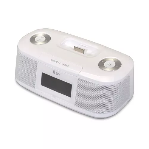 iLuv iMM153  Alarm Clock  for iPod white SEALED!