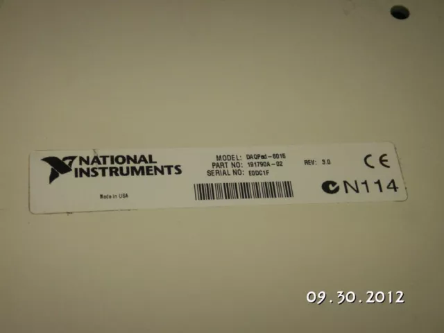 National Instruments NI DAQPad-6015 2