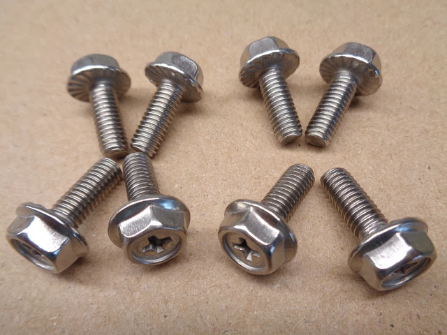Stainless Steel Body Bolts Llv P10 920 P30 S10 Blazer Pk Of 8 New U.s. Shipping!