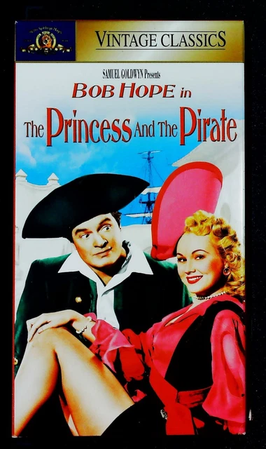 THE PRINCESS AND the Pirate (1944) VHS Bob Hope Virginia Mayo Vintage ...