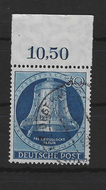 P400) Berlin Nr. 78 OR Glocke links Oberrand gestempelt geprüft Schlegel BPP