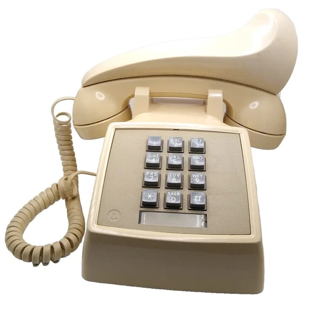 AT&T Western Electric STD TT Bell System Touch Tone Desk Telephone Phone Vintage