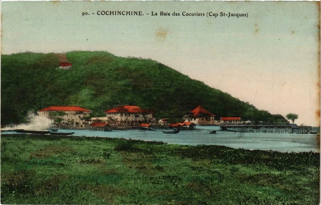 CPA AK COCHINCHINE - La Baie des Cocotiers VIETNAM (714560)