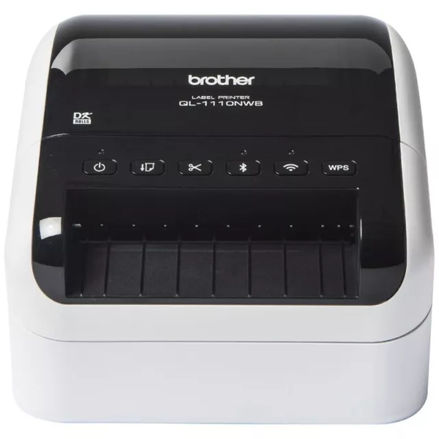 Brother NETWORKABLE,WIRELESS & BLUETOOTH EXTRA WIDE HIGH SPEED LABEL PRINTER ...