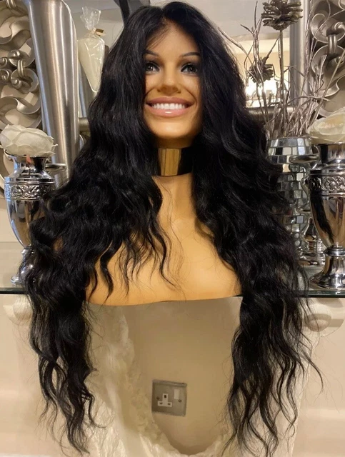 Black Lace Front Wig Transparent Lace Wig Curly Afro Wig Curly Hair 180 Density
