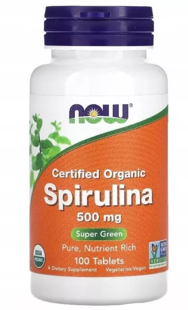 SPIRULINA 500 mg 100 comps - CERTIFICADO. ORGÁNICO