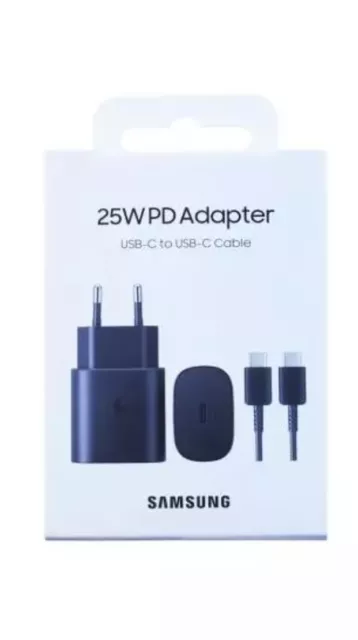 Chargeur ultra rapide samsung usb-c 25w
