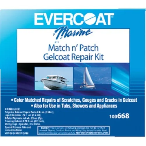 Evercoat Marine Match N' Patch Gelcoat Repair Kit