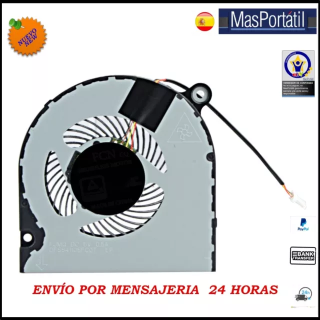 Ventilador Nuevo / Fan Acer Aspire 5  A515-55-5053  A515-55-5135  Fan24