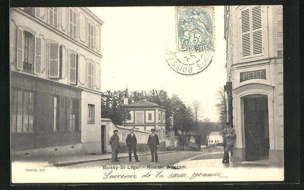 CPA Boissy-Saint-Léger, Rue de Wagram