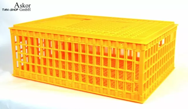 Transportbox Transportkiste Transportkorb für Küken Hühner Geflügel 73x55x33