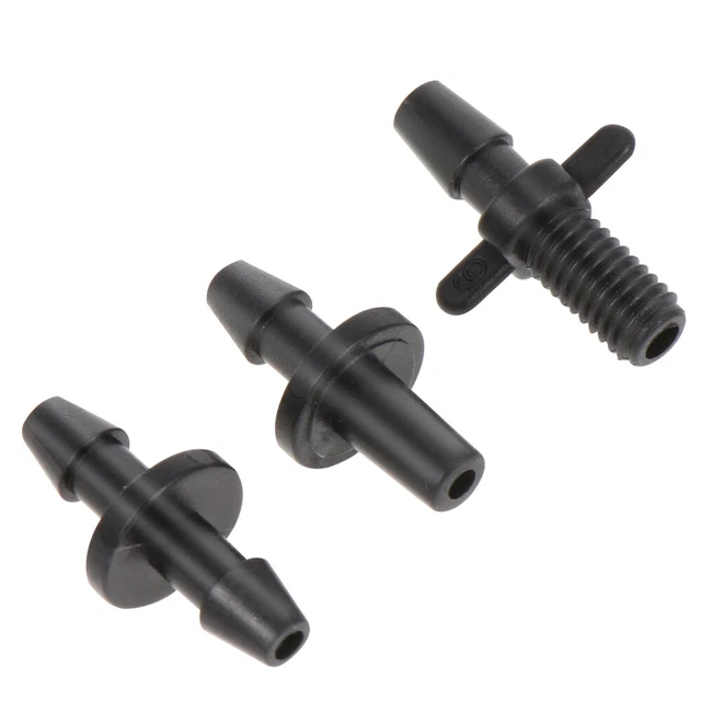 Rierdge Confezione da 60 emettitori di gocciolamento 2GPH 8L/H Flag Irrigatore per tubo da 4 mm/7 mm per giardino prato, blu