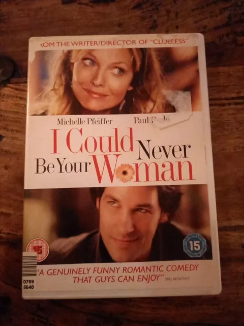 I Could Never Be Your Woman DVD (08) Michelle Pfeiffer, Heckerling (DIR) cert 15