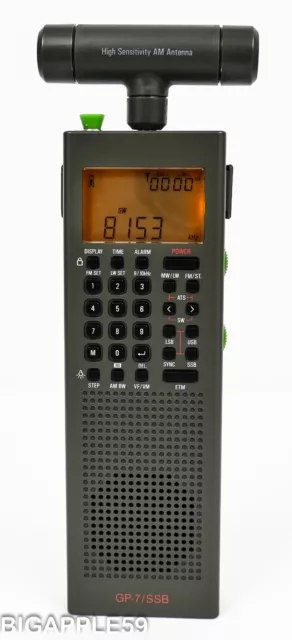 County Comm GP-7/SSB Handheld AM FM SW Radio Receiver PERFECT FOR EMERGENCY PREP