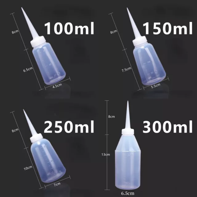 Universal 250ml Straight Beak Squeeze Oil Bottle Industrial