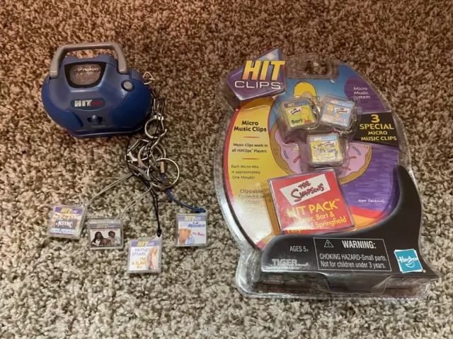 Hit Clips Sports BoomBox Flip Top micro music system “All Star by Smash  Mouth HitClips Rare