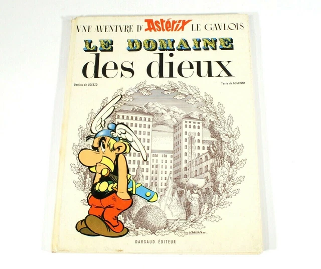Grande affiche pub publicitaire 49*69cm Astérix PB.RH conseil 1992 panoramix