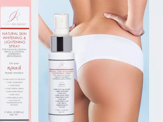 Australian Made Super Strong Vaginal Skin Whitening Spray Lightening Organic