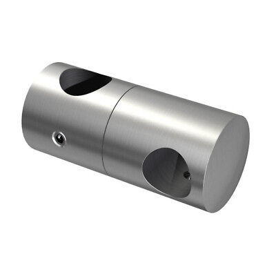 INOX Support de Barre Latérale Droit Inox pour Tuyau 42,4/12mm Barre Traverse 