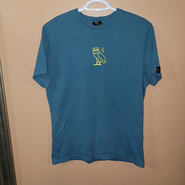 Octobers Very Own OVO Drake Toronto T-Shirt Size Medium Blue Center Owl