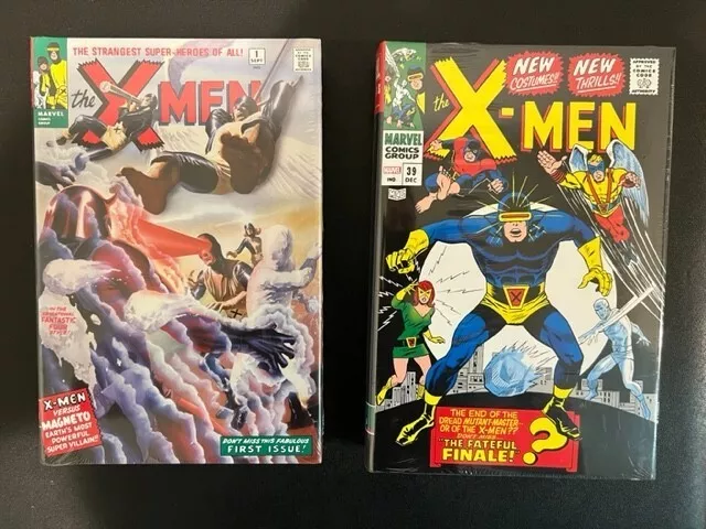 X-Men Omnibus Volume 1 & 2 New Printing Alex Ross Cover New HC Sealed