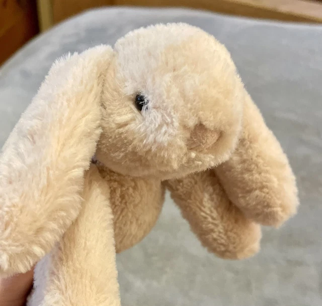 RARE RETIRED JELLYCAT Tiny Smudge Beige Bunny Rabbit Small Very Good Condition £16.00 - PicClick UK