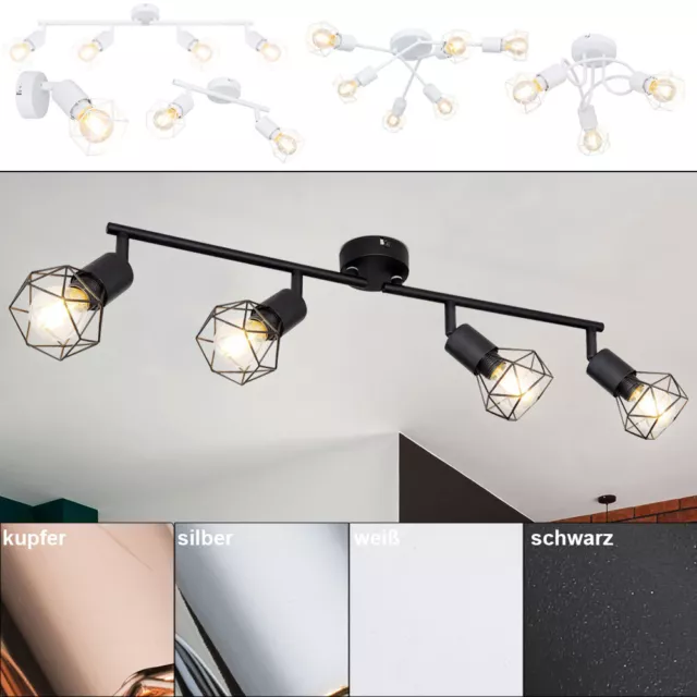 LED Plafond Mur Lampe Spot Baguette Lumière Salon Tresse Projecteur Mobile