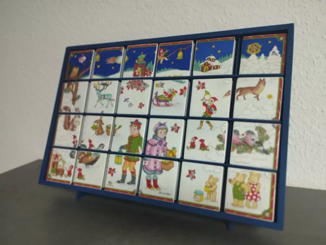 Adventskalender Hutschenreuther Schneelandschaft limitierte Auflage Ole Winther