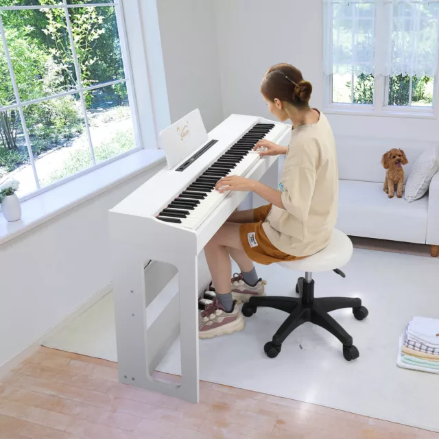 Glarry GDP-104 88 Keys Keyboards  Piano  Triple Pedal, Audio Bluetooth and MIDI