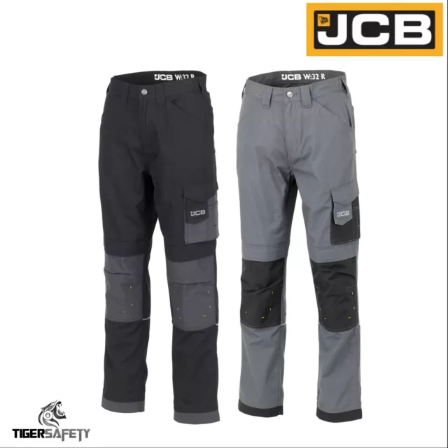 JCB Trade Rip Stop Cargo Combat Multi Pocket Heavy Duty Trousers Work Pants BNWT