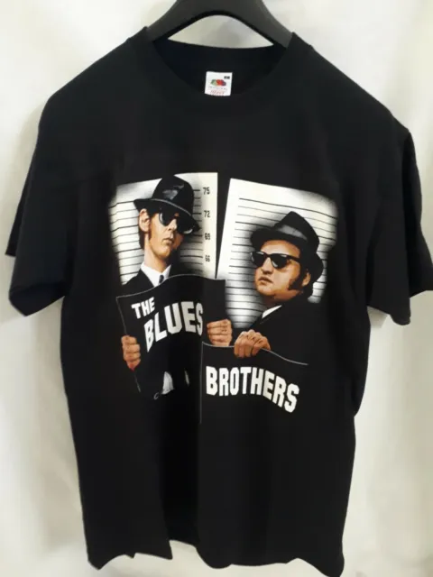 T-Shirt The Blues Brothers Nera Maglietta Maglia