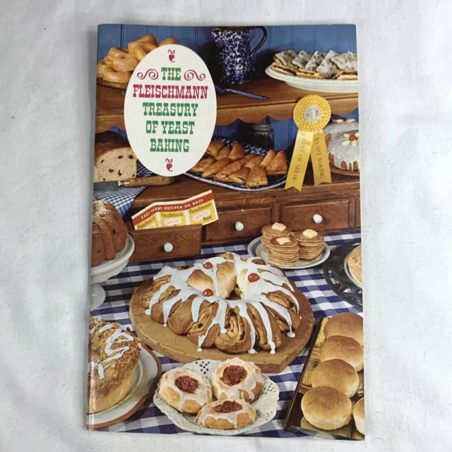 Fleischmann 1962 Recipe Booklet Cooking Treasury Of Yeast Baking