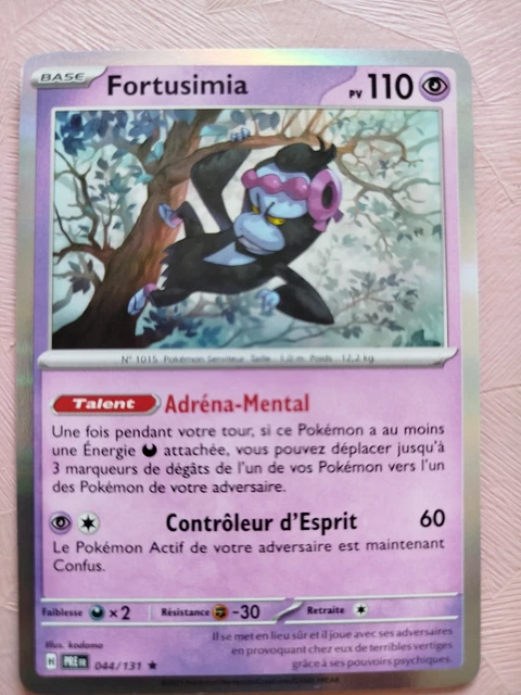 Fortusimia Coffret 10 Cartes Pokémon Françaises – Évolutions Prismatiques – 044/131 Holo Ou Reverse Aléatoire – Exclusif Myboost