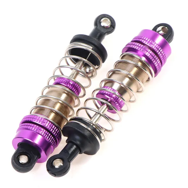 2PCs Metal Front&Rear Universal Shock Absorber for Wltoys 124019 144001 RC C- G1