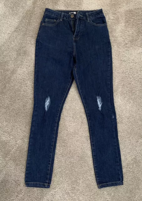 Boohoo Skinny Ripped  jeans size 8 Brand New