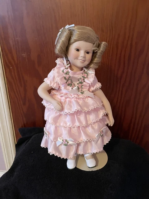 DANBURY MINT SHIRLEY TEMPLE DOLL "Littlest Rebel" Dolls of the Silver Screen.14"