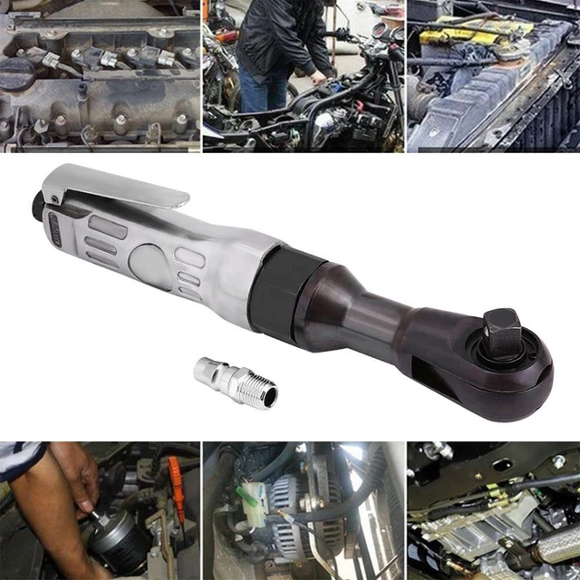 Auto Tool 1/2in Heavy Duty Air Ratchet Wrench Torsion Drive Spanner Pneumatic