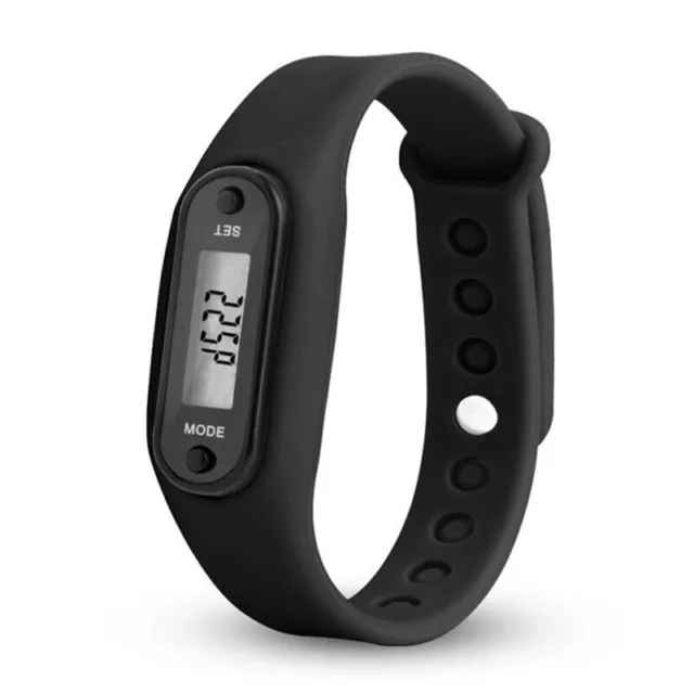 LCD Wrist Watch Pedometer Sports Step Distance Calorie Counter Bracelet——UK