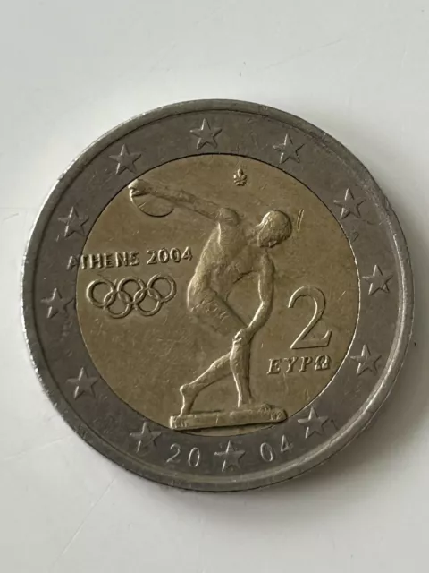 2 Euro Münze 2004 Olympia Athen